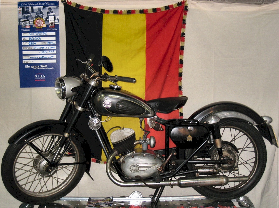 My Gillet-Herstal BELGICA - 200cc - 1954