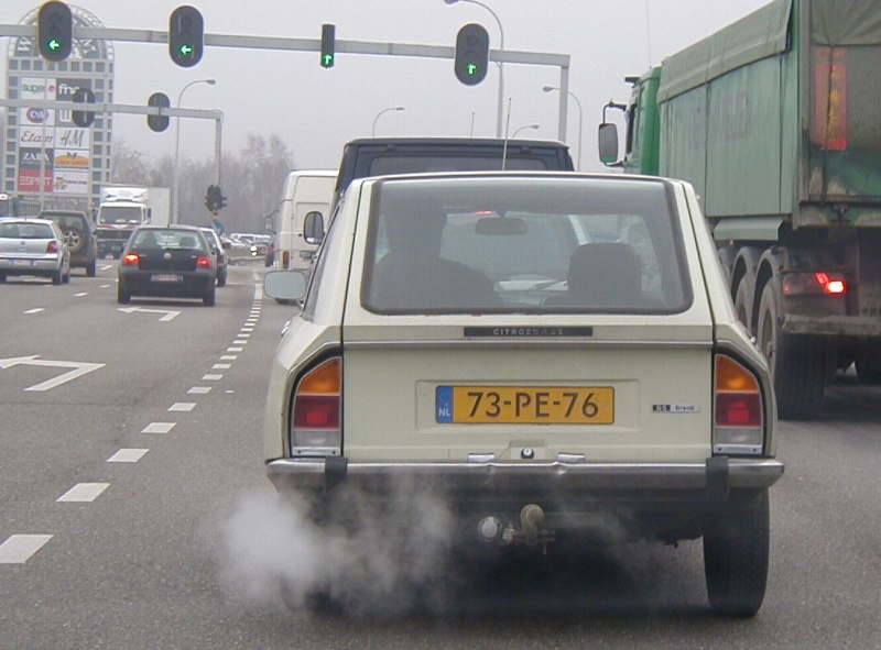 white smokey @ Wommelgem, driven by J.C.