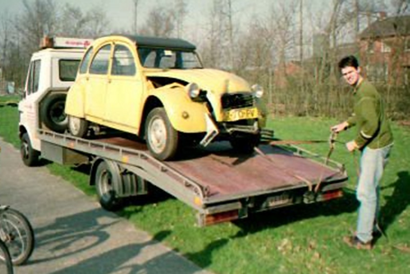 first 2CV-salvaging