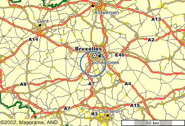 PRCV-Uccle via Google Maps