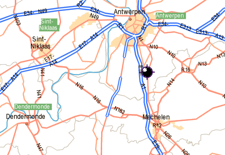 naar Van Roosenbroek te Kontich via Google-Maps