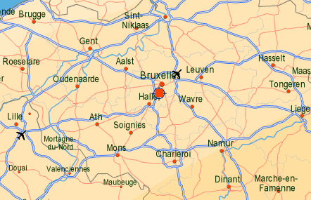 Rcup AMEXON 107, Rue de Stalle - Uccle via Google-Maps