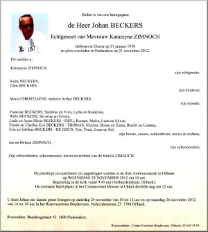 rip Johan Beckers (NL)