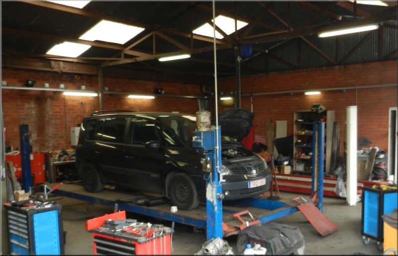garage-werkplaats, hefbrug tot 6 ton