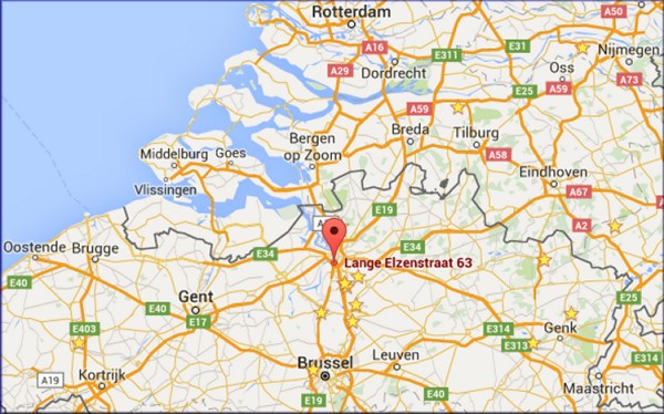 routebeschrijving naar Garage de Singel via Google Maps