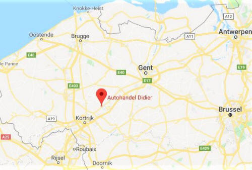 Autohandel Didier - Waregem via Google Maps
