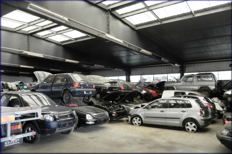 stock demontage-wagens