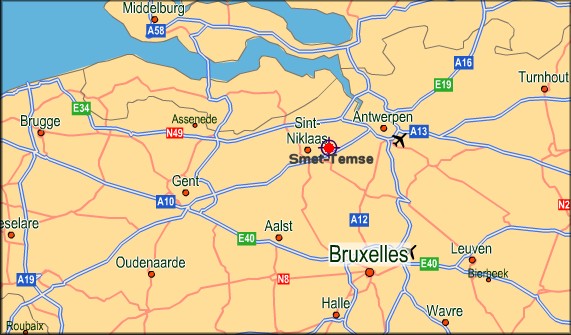 Smet Gebroeders te Temse via Google-Maps