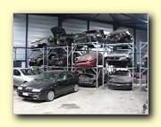 stockage Italiaanse wagens voor afbraak