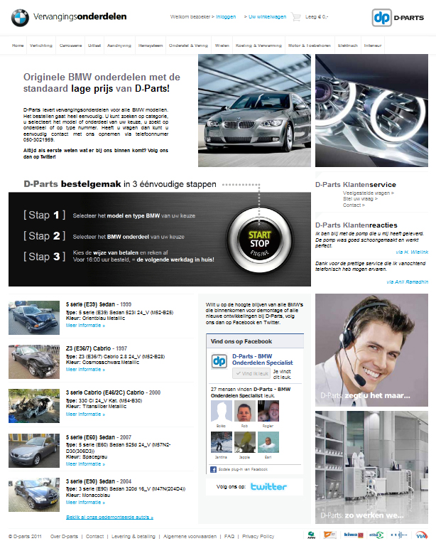 Ga naar website D-Parts !